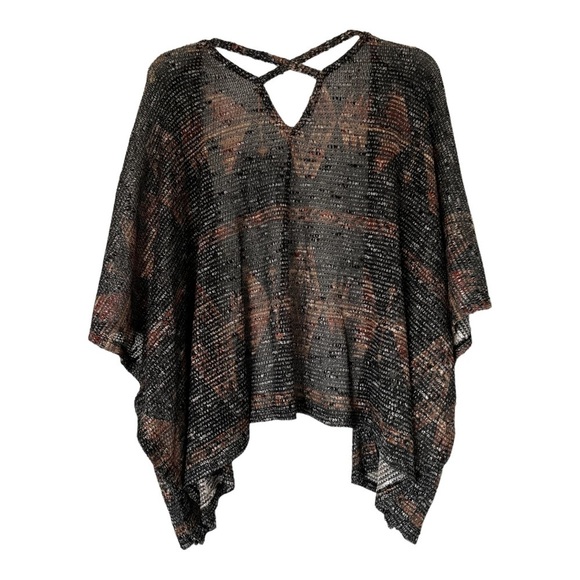 JOLT kimono style open front cardigan size medium large - Picture 2 of 12